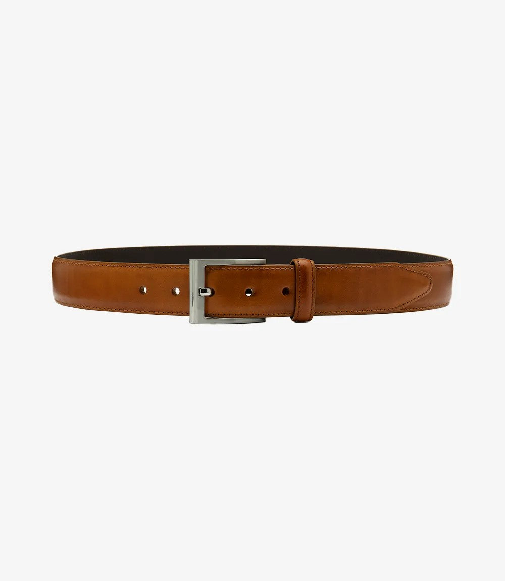 LOAKE PHILIP TAN LEATHER BELT