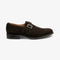 LOAKE 357 BROWN SUEDE OXFORD TOE CAP RUBBER SOLE G-WIDE