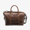 LOAKE BALMORAL BROWN LEATHER WEEKEND BAG