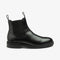 LOAKE DUCKSWORTH BLACK CHELSEA BOOT SLIP ON RUBBER SOLE F-MEDIUM