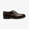 LOAKE GOSLING DARK BROWN DERBY RUBBER SOLE F-MEDIUM