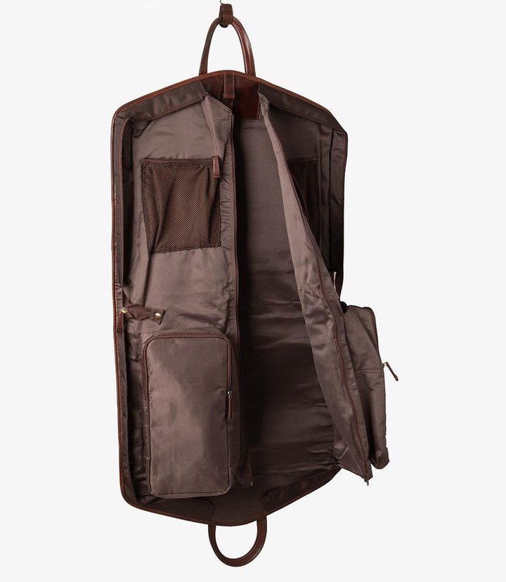 The second inside view highlights the rear zip pocket, perfect for storing additional accessories or personal items. The zip pocket is designed for easy access, ensuring your essentials are well-organized and secure. The overall interior layout reflects a blend of functionality and elegance.