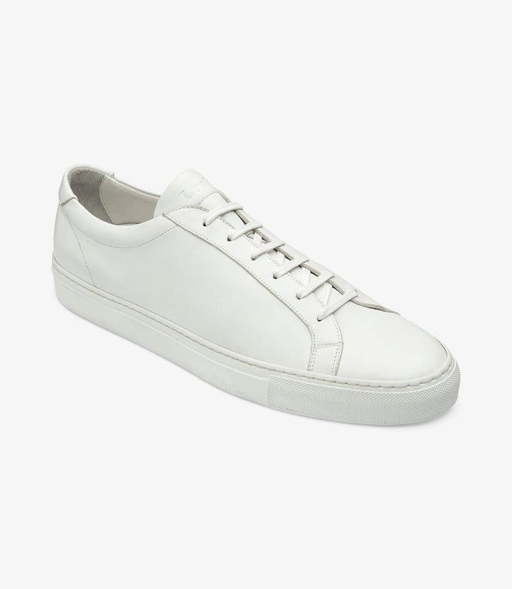 LOAKE SPRINT WHITE SNEAKER RUBBER CUP SOLE F-MEDIUM