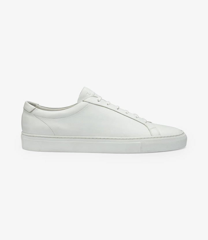 LOAKE SPRINT WHITE SNEAKER RUBBER CUP SOLE F-MEDIUM