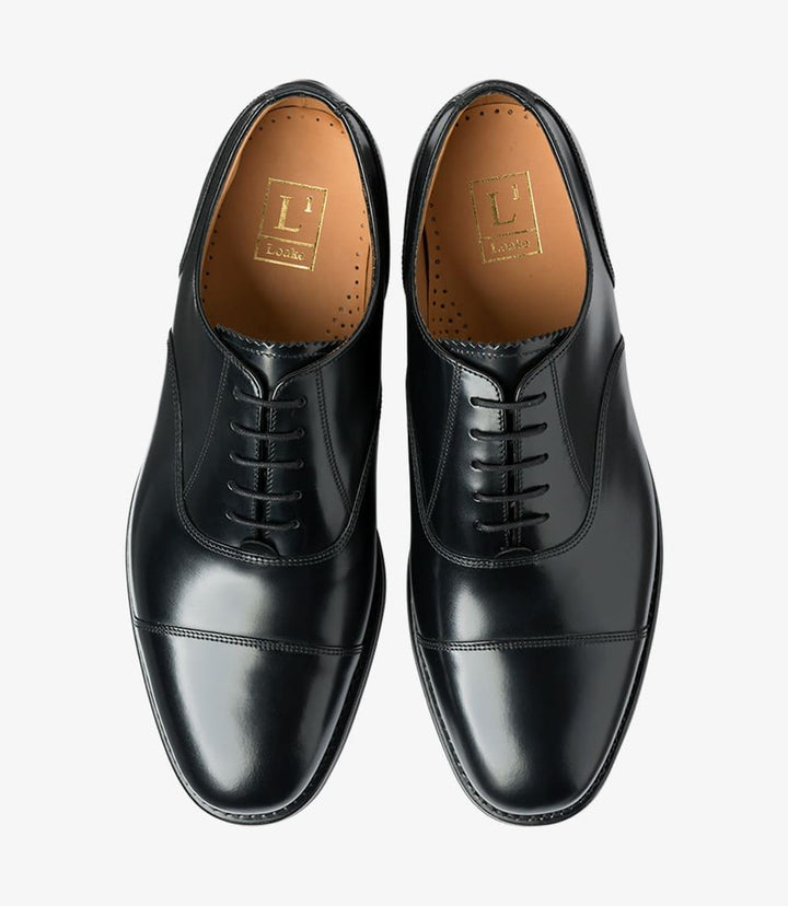 LOAKE 300G BLACK OXFORD SHOES