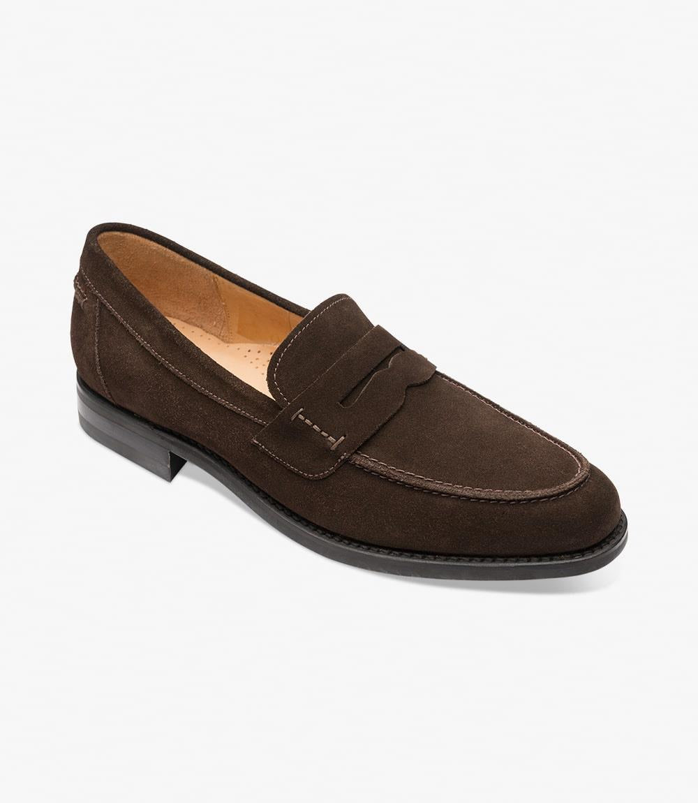 LOAKE 356 DARK BROWN LOAFER