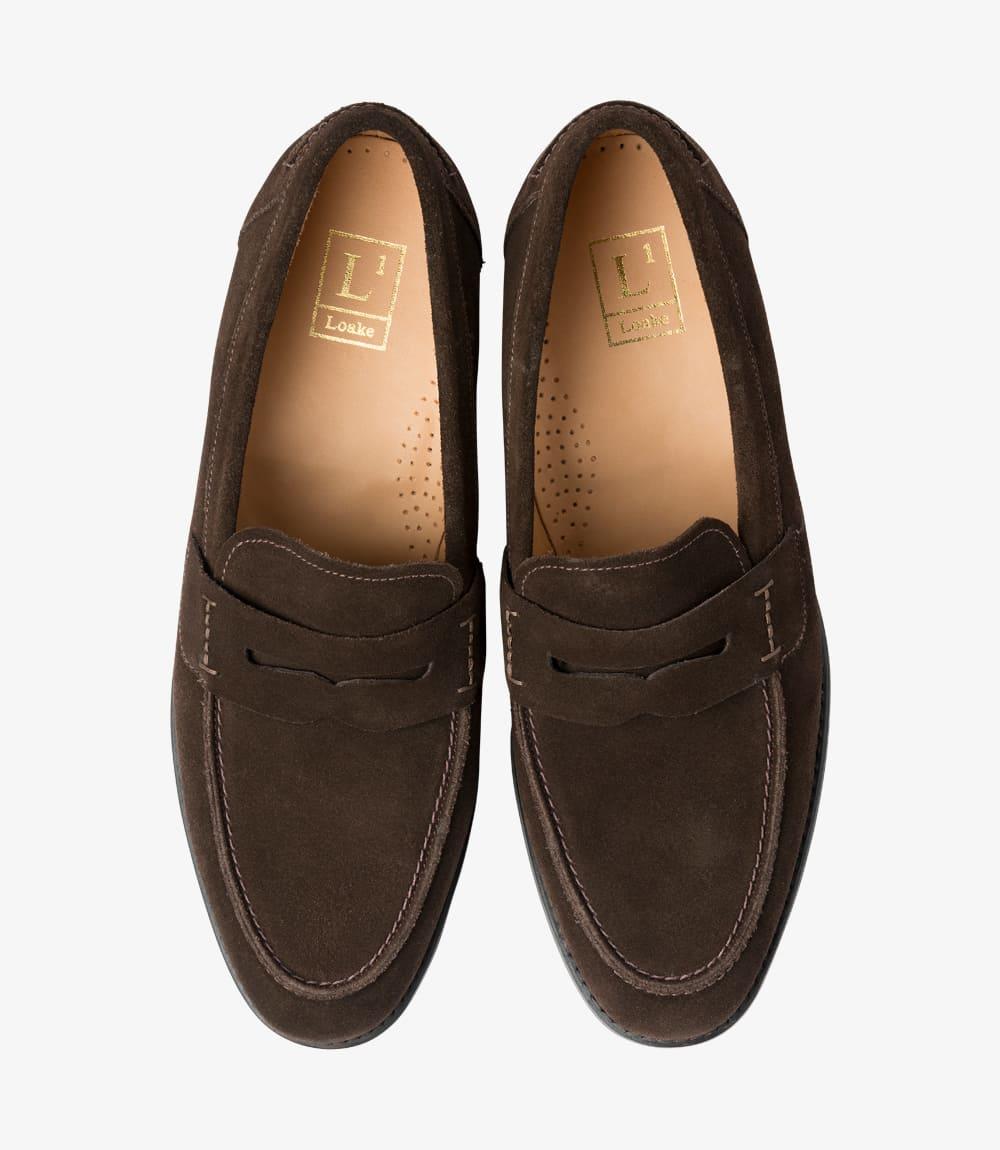 LOAKE 356 DARK BROWN LOAFER