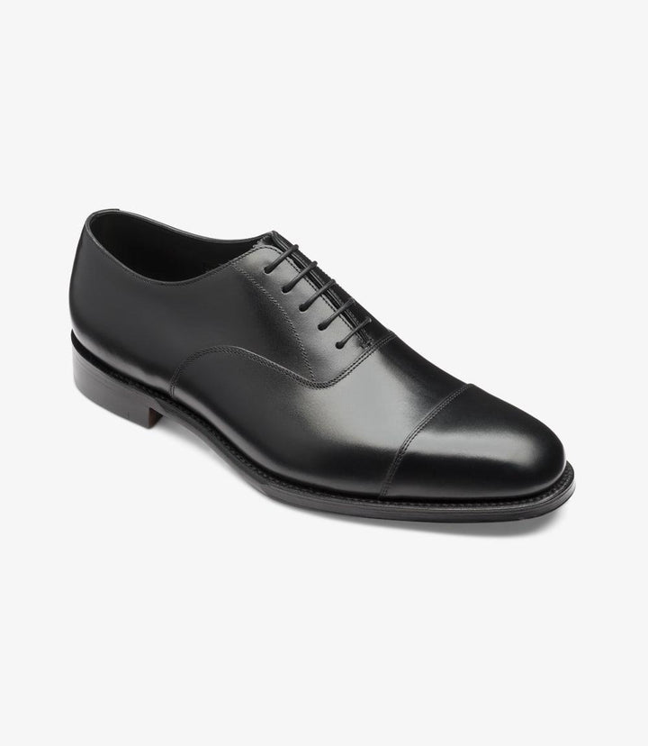 ALDWYCH-F BLACK OXFORD TOE CAP LEATHER SOLE