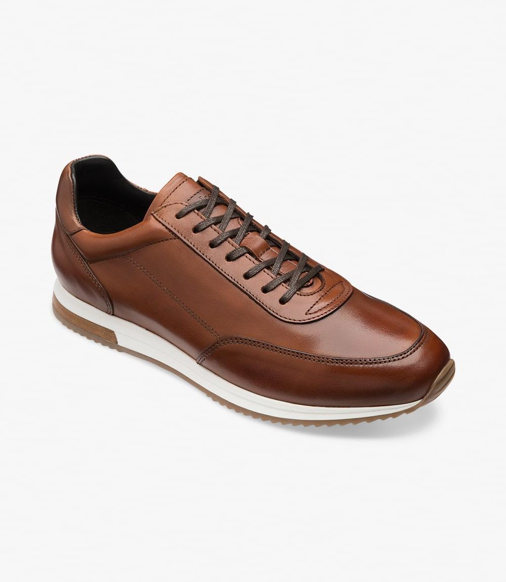 LOAKE BANNISTER CEDAR PAINTED SNEAKER