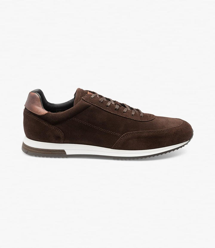 LOAKE BANNISTER SUEDE BROWN SNEAKER