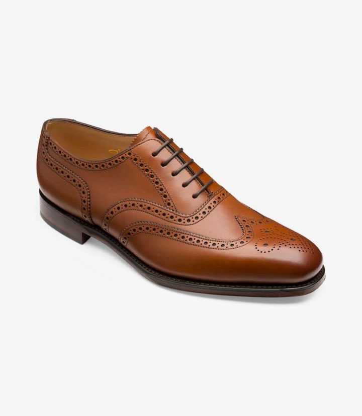 LOAKE BUCKINGHAM BROWN BROGUE SHOES