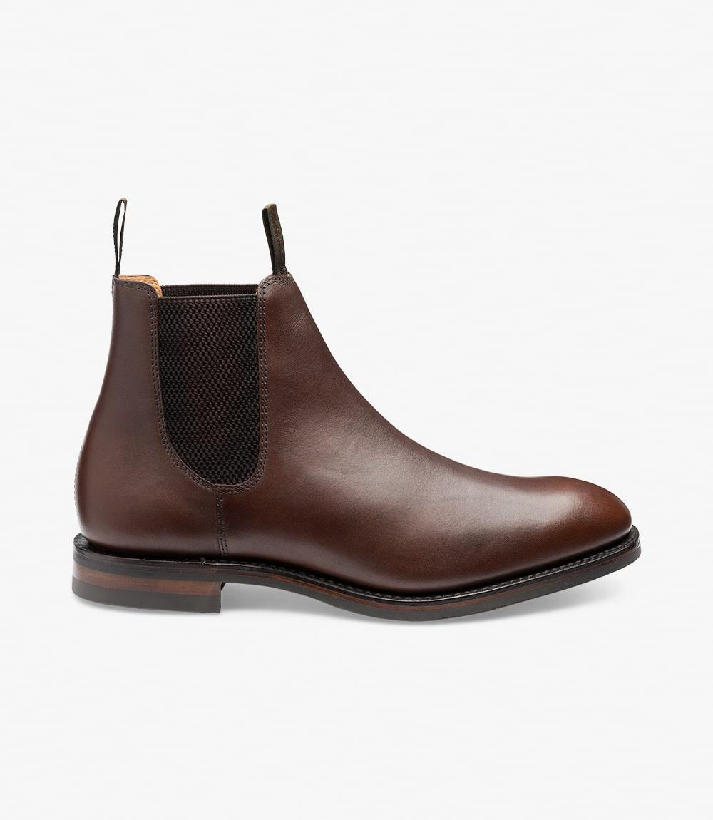 Chatsworth Dark Brown Chelsea Boot – Loake Shoes Australasia