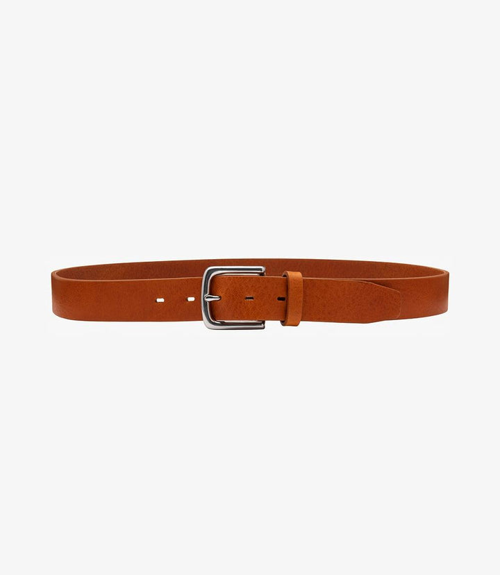 LOAKE CHELTENHAM TAN LEATHER BELT