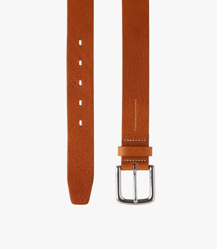 LOAKE CHELTENHAM TAN LEATHER BELT