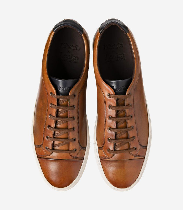 LOAKE DASH CHESTNUT SNEAKERS