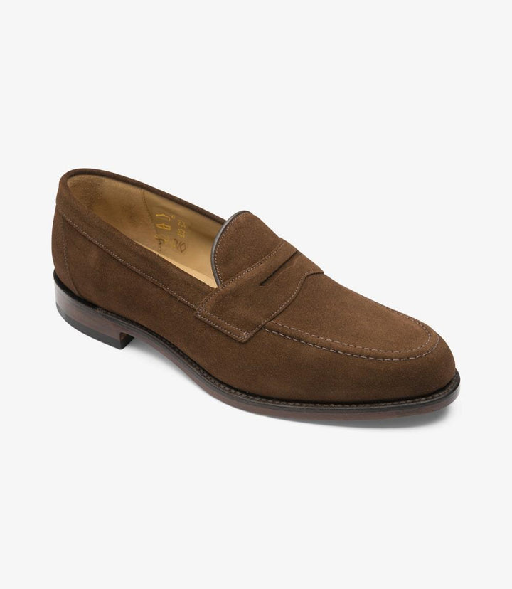 LOAKE IMPERIAL BROWN SUEDE LOAFER