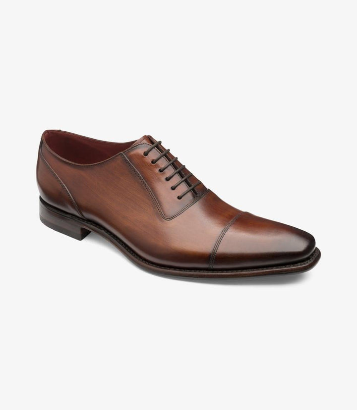 LOAKE LARCH CHESTNUT OXFORD SHOES