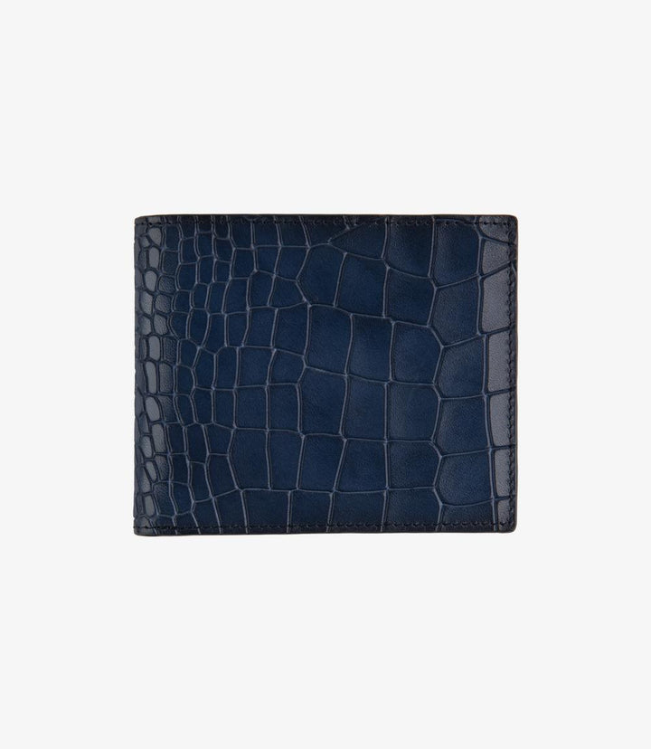 LOAKE LOMBARD NAVY WALLET