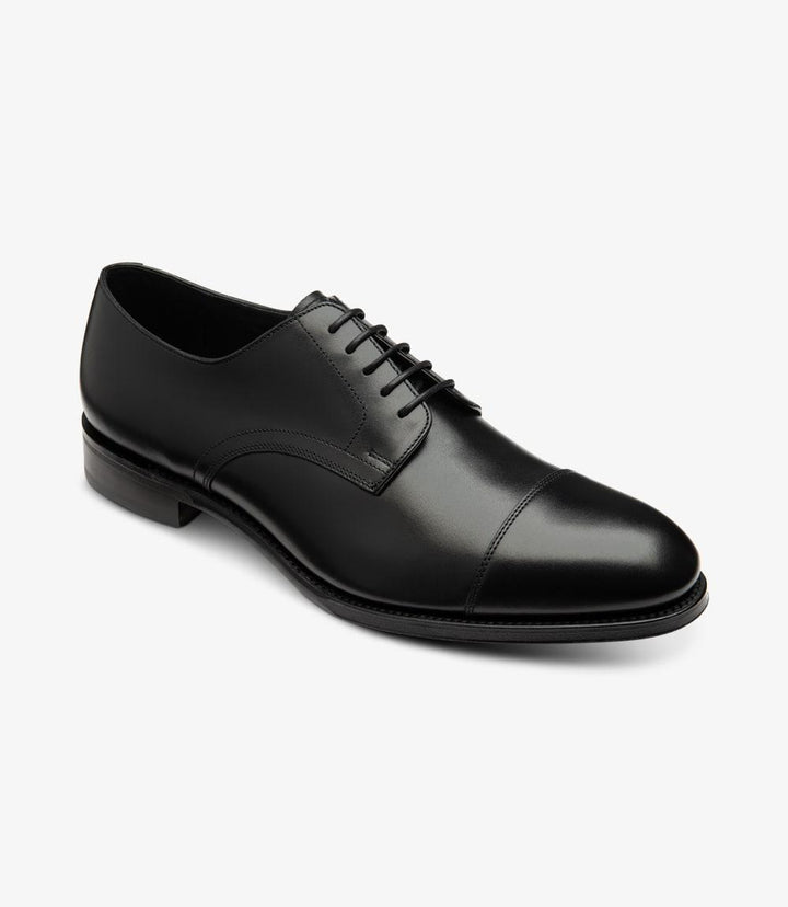 LOAKE PETERGATE BLACK DERBY SHOE