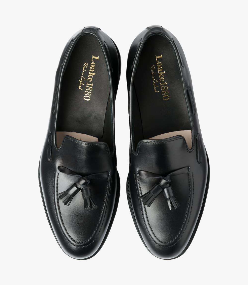 LOAKE RUSSELL BLACK LOAFER