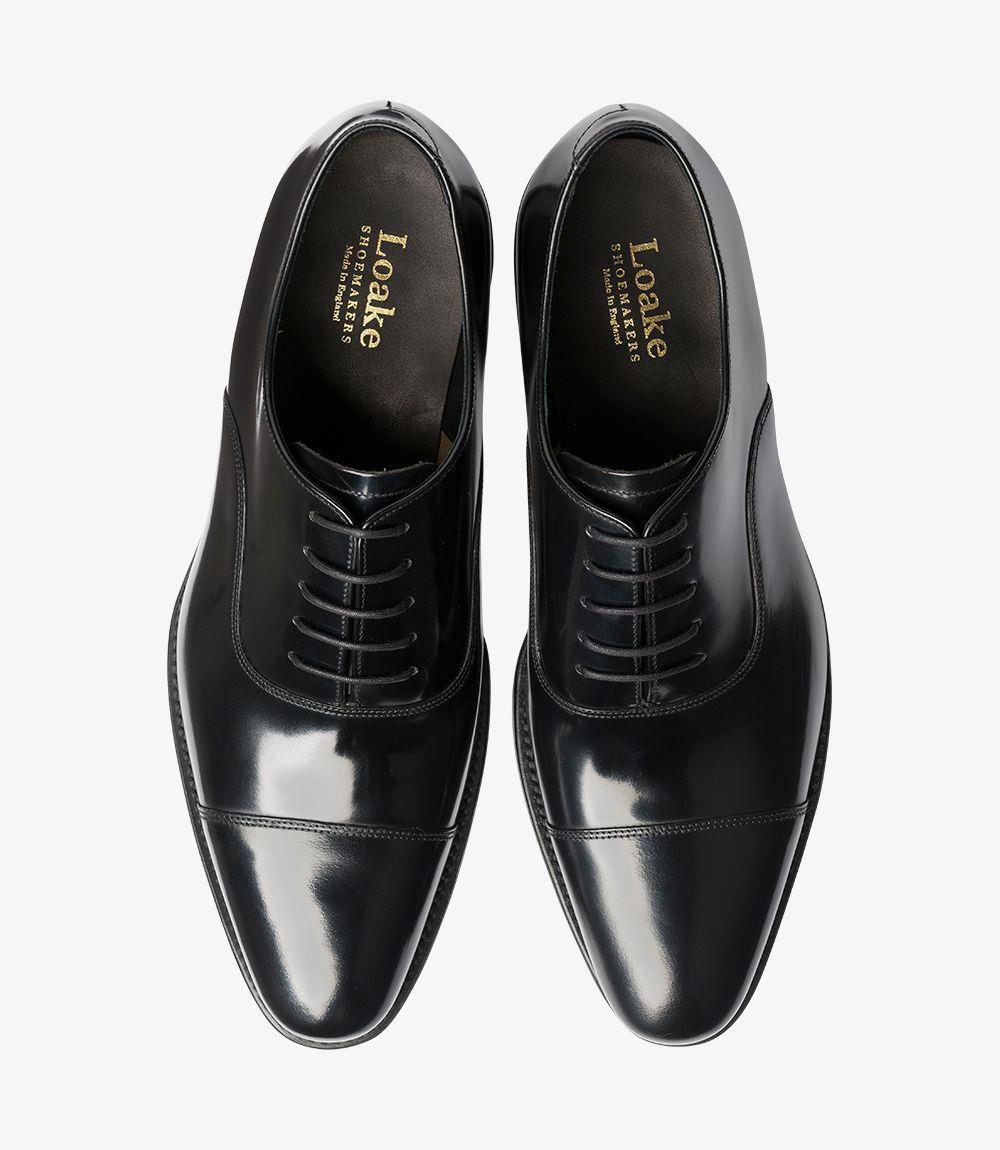 LOAKE SMITH BLACK OXFORD SHOES