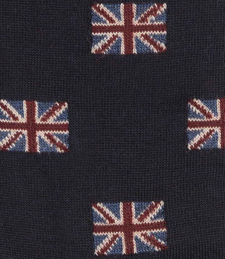 LOAKE UNION SOCKS NAVY