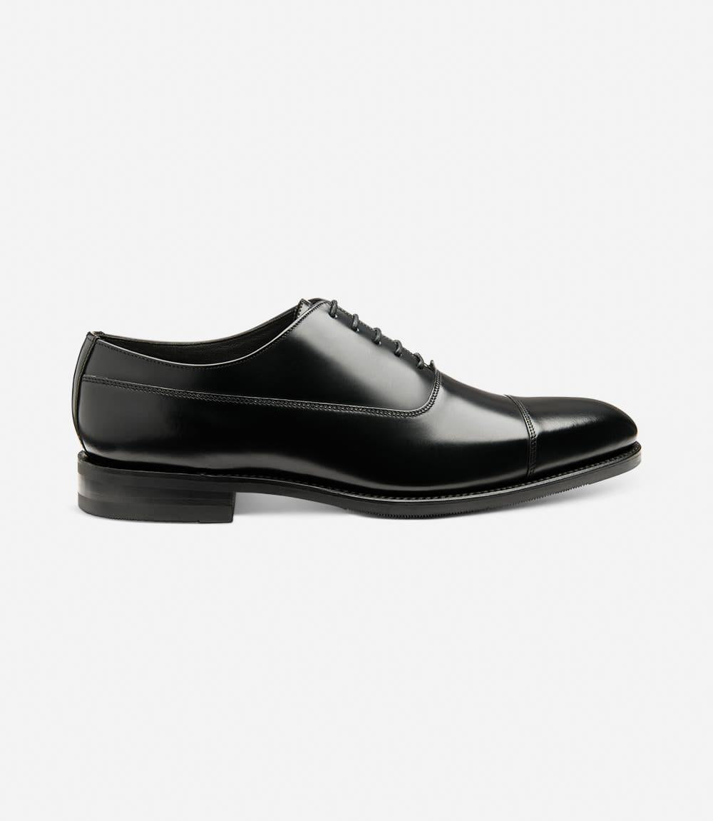 Truman Black Polished Oxford shoes – Loake Shoes Australasia