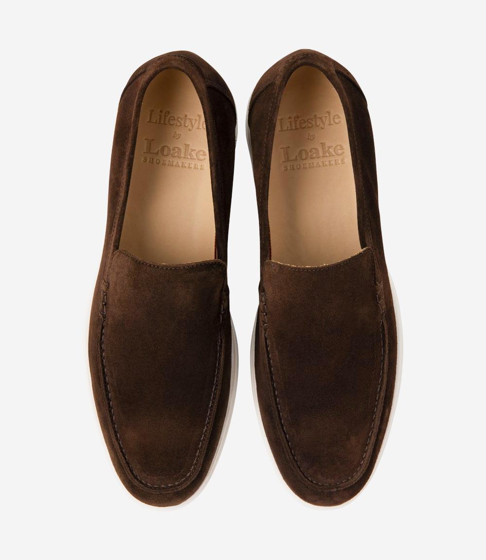 LOAKE TUSCANY CHOCOLATE LOAFER