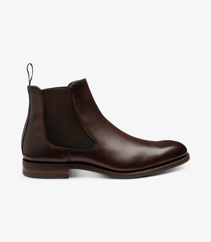 LOAKE WAREING DARK BROWN CHELSEA BOOT