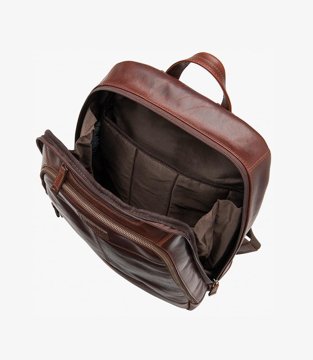 LOAKE WATERLOO BROWN RUCKSACK